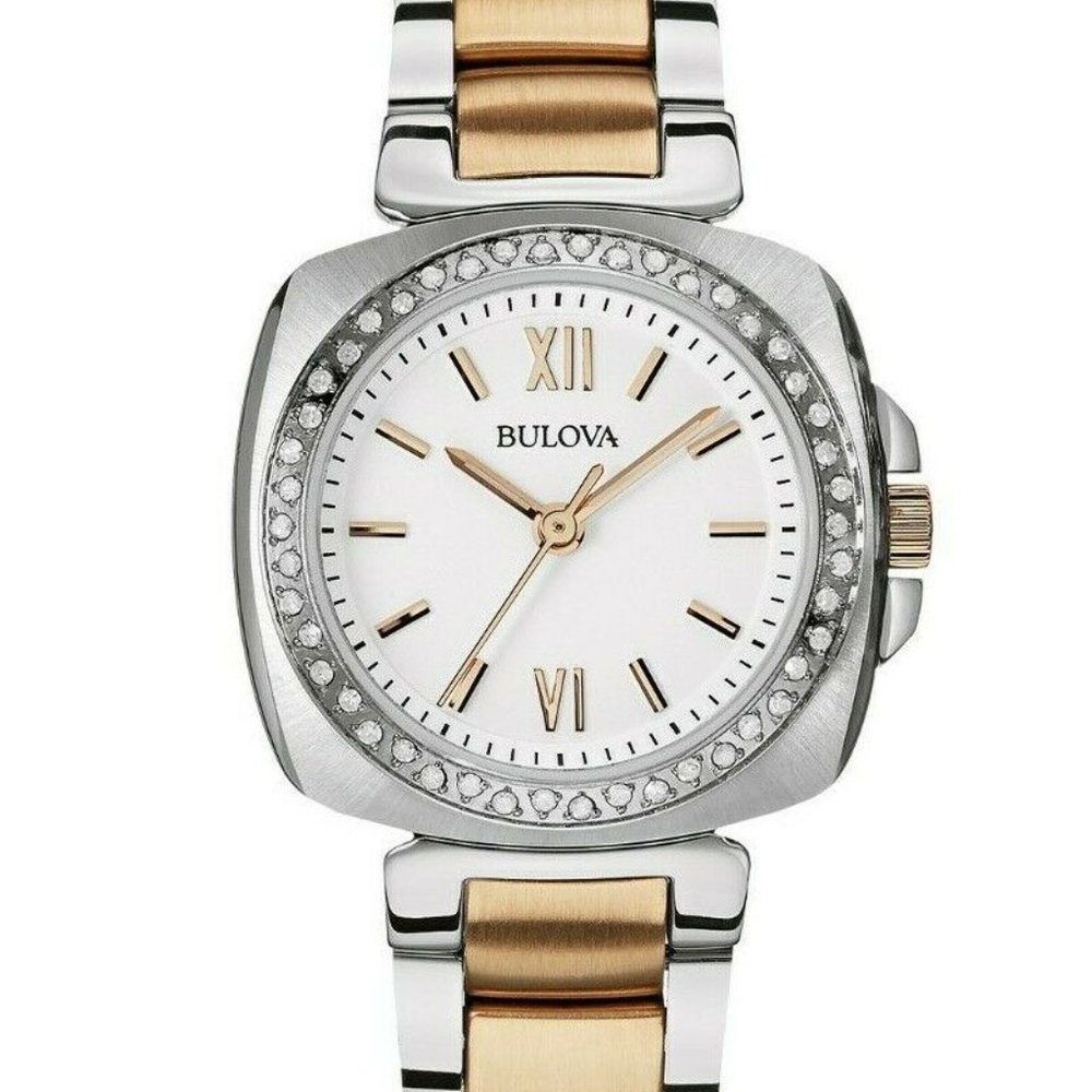 SALE! Bulova Two Tone Quartz 26mm Watch
